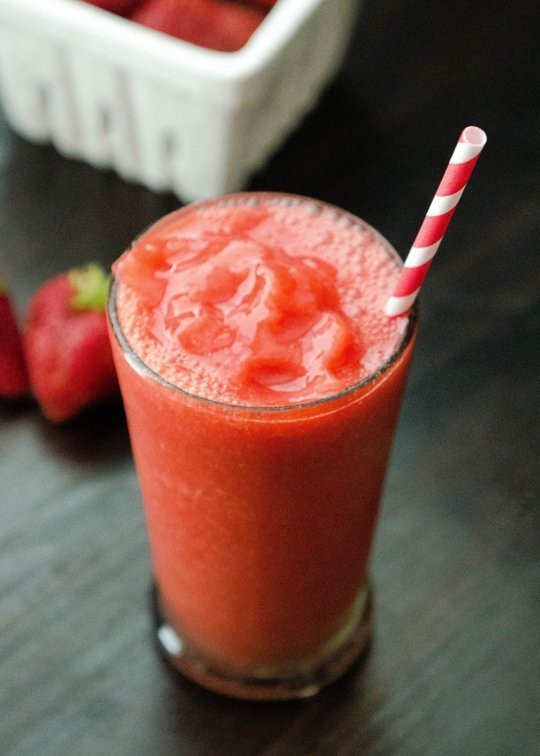 How to make fruit slushies