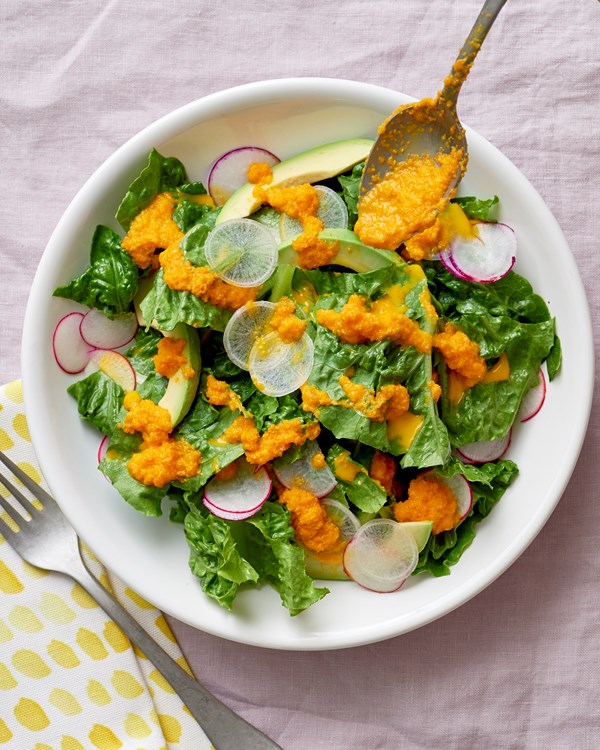 How to make ginger carrot dressing