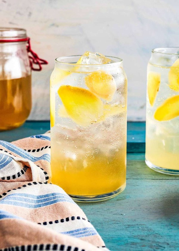How to make ginger switchel