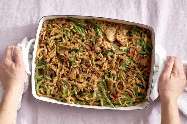 How to make green bean casserole with frozen green beans