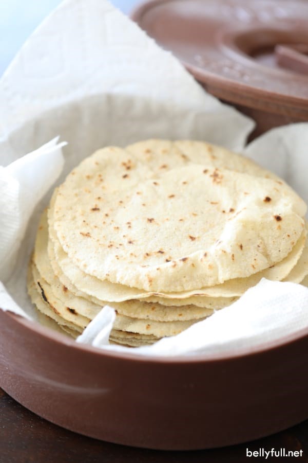 How to make homemade corn tortillas