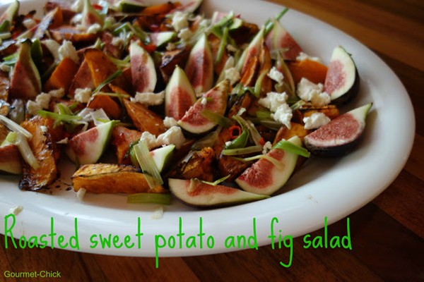 How to make Ottolenghi's roasted sweet potato and fresh fig salad