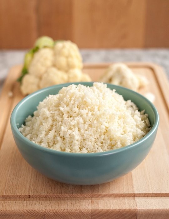 How to make rice or couscous out of cauliflower