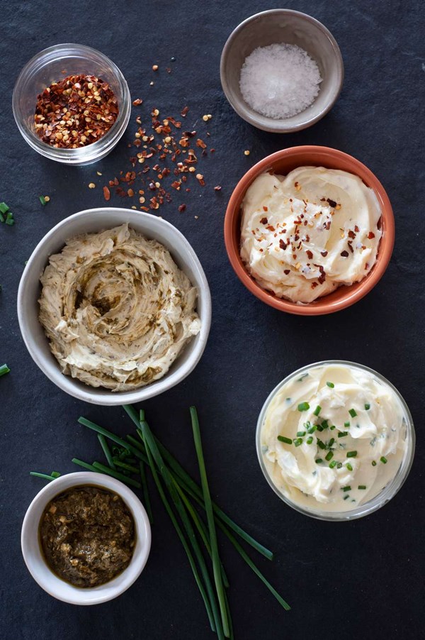 How to make specialty whipped compound butter