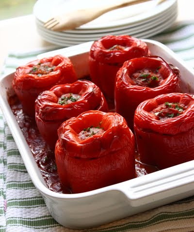 How to make stuffed bell peppers