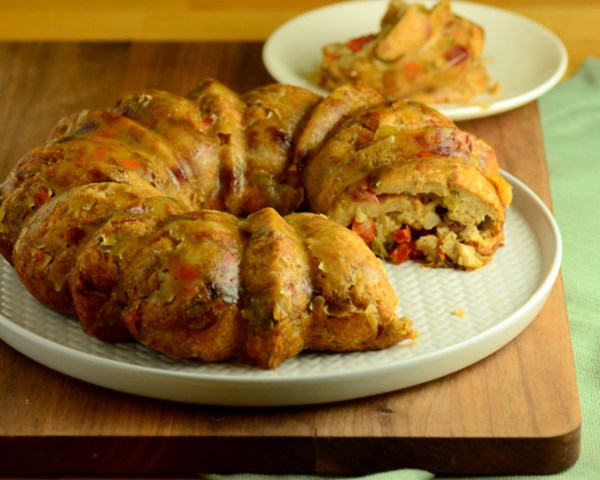 How to make stuffing in a bundt pan