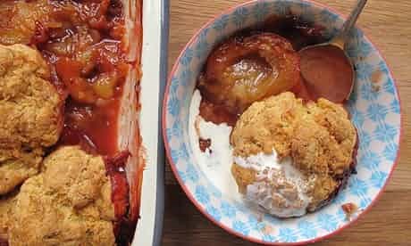 How to make the perfect plum cobbler