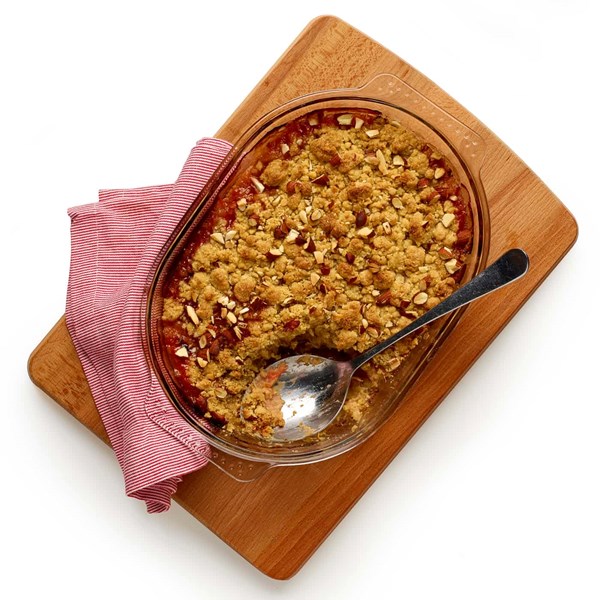 How to make the perfect rhubarb crumble
