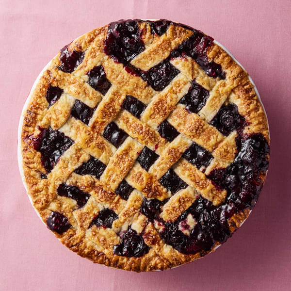How to make the perfect blueberry pie