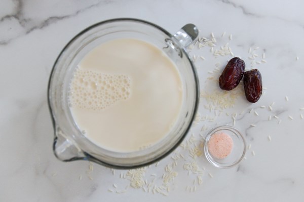 How to make vanilla rice milk