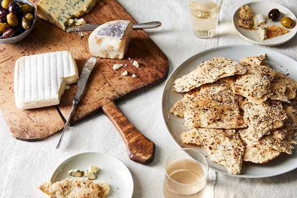 How to make your own crackers without a recipe