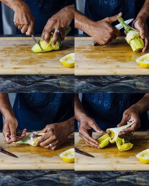 How to prepare artichokes
