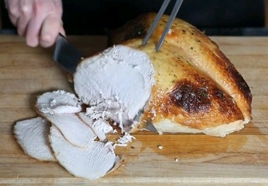 How to roast a turkey crown