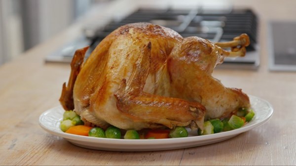 How to roast a whole turkey