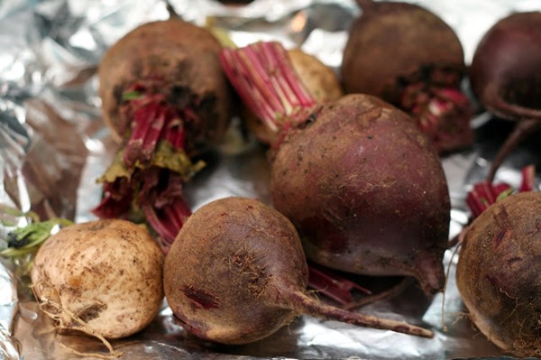 How to roast beets