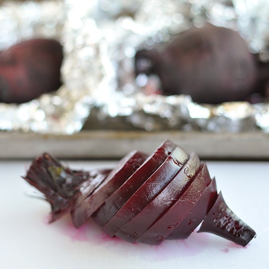 How to roast beets in the oven