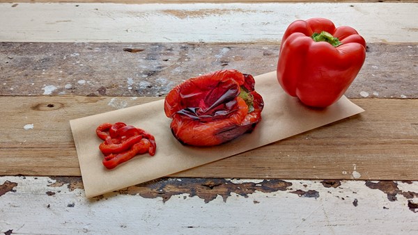 How to roast capsicum