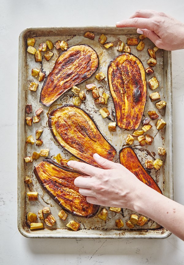 How to roast eggplant, 2 ways
