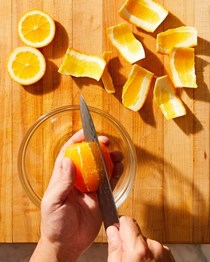 How to segment an orange (or any citrus fruit)