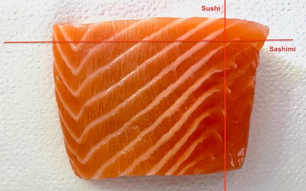 How to slice fish for sushi & sashimi
