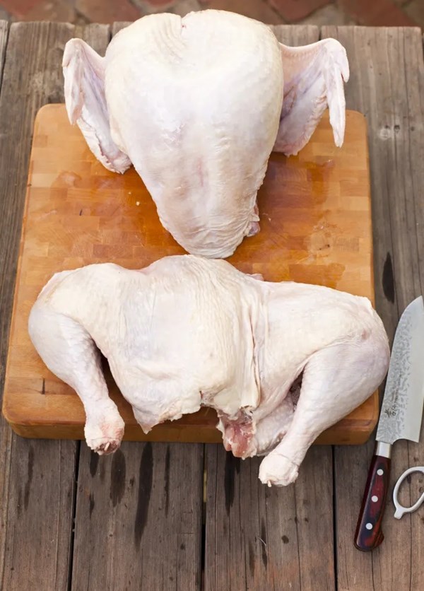 How to spatchcock a turkey (an easier, simpler way!) 