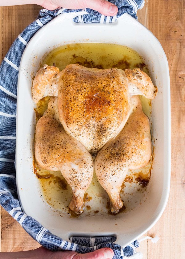 How to spatchcock (butterfly) a chicken