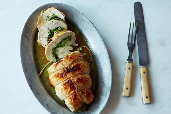 How to stuff, truss, and roast any poultry breast without a recipe