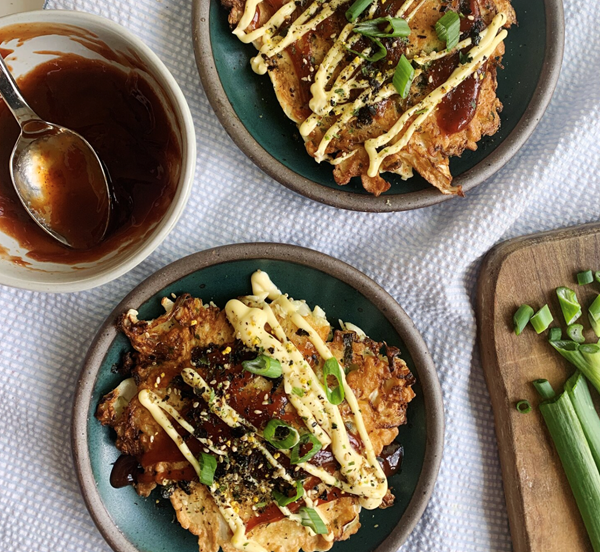 How-you-like-it savory pancakes