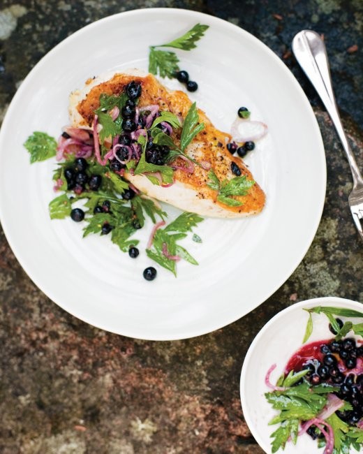 Huckleberry relish