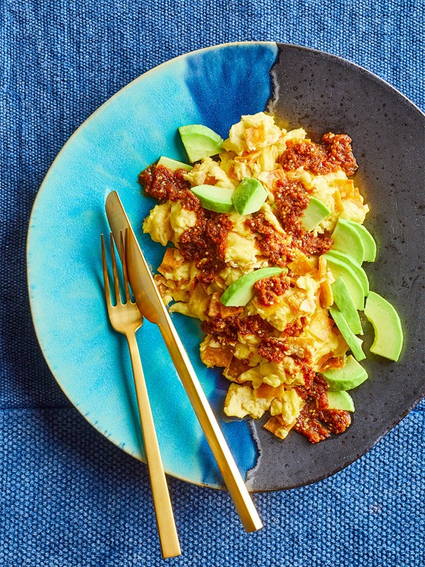 Huevos con migas