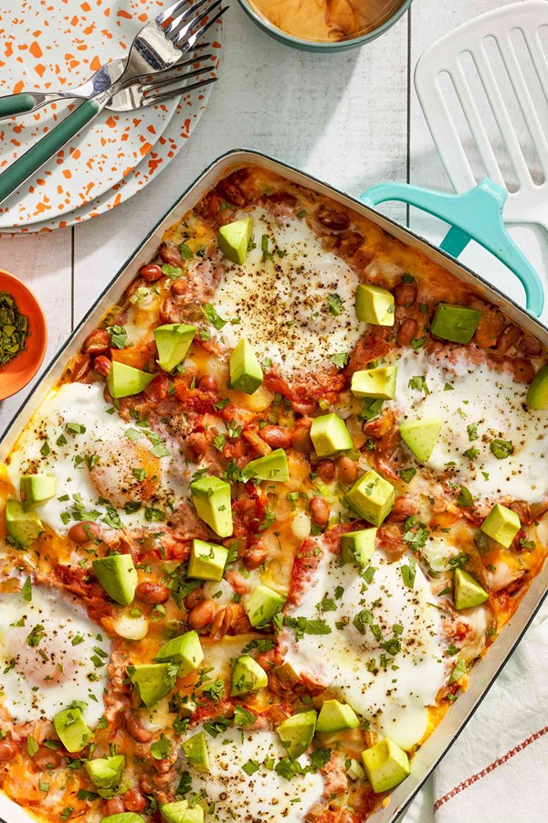Huevos rancheros casserole 