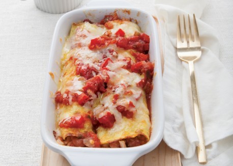 Huevos rancheros enchiladas