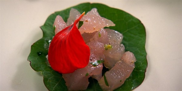 Hugh's Australian salmon tartare