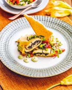 Huitlacoche tamales (Tamales de huitlacoche)