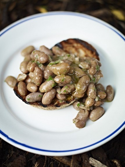 Humble home-cooked beans