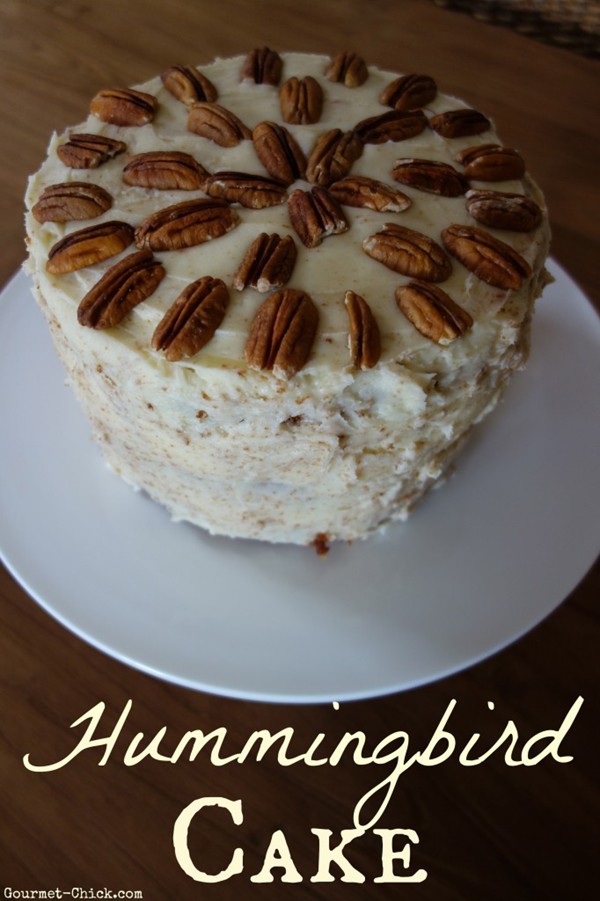 Hummingbird cake (with cream cheese frosting)