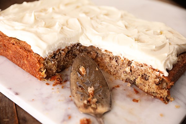 Hummingbird sheet cake