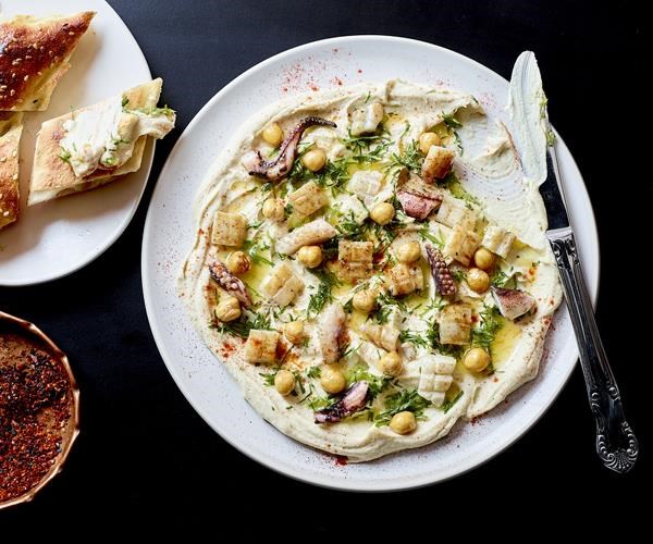 Hummus bi calamari [Joseph Abboud & Tom Sarafian]