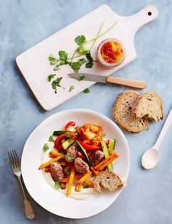 Hummus mezze bowl