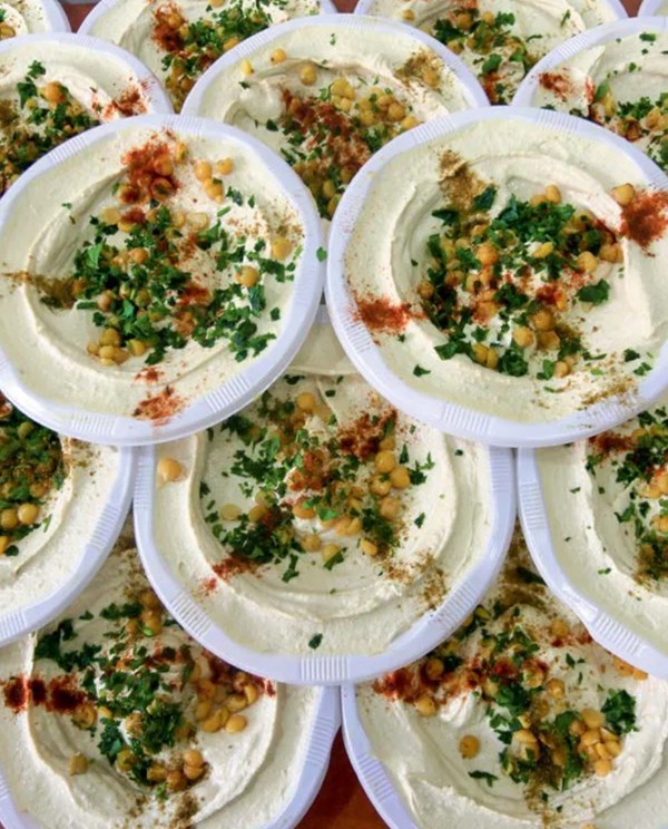 Hummus with tahini