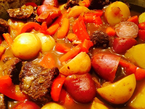 Hungarian beef stew