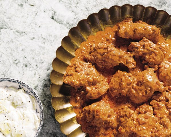 Hungarian chicken paprikash