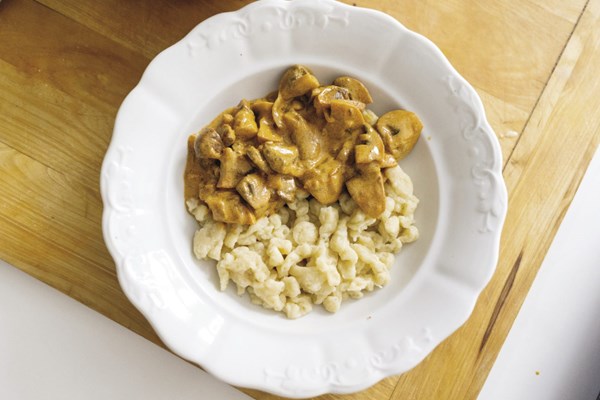 Hungarian dumplings (Nokedli)