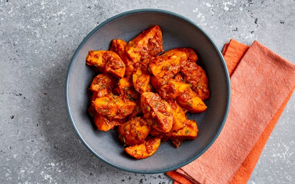 Hungarian paprika-braised potatoes