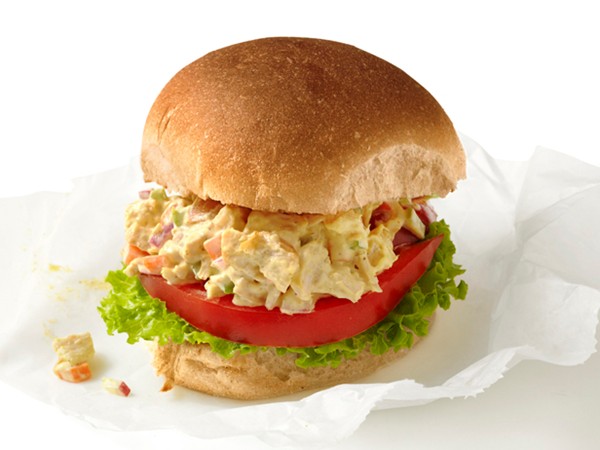 Hunter Fieri's chicken salad sandwiches