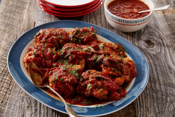 Hunter-style chicken (Cacciatore)