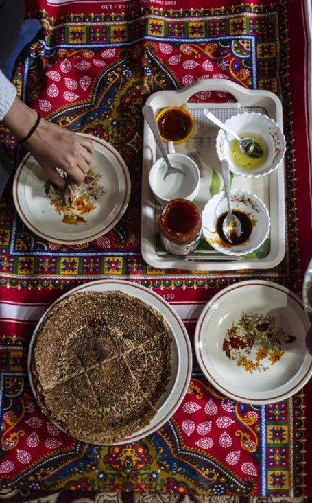Hunza-style crêpes (Giyaling)