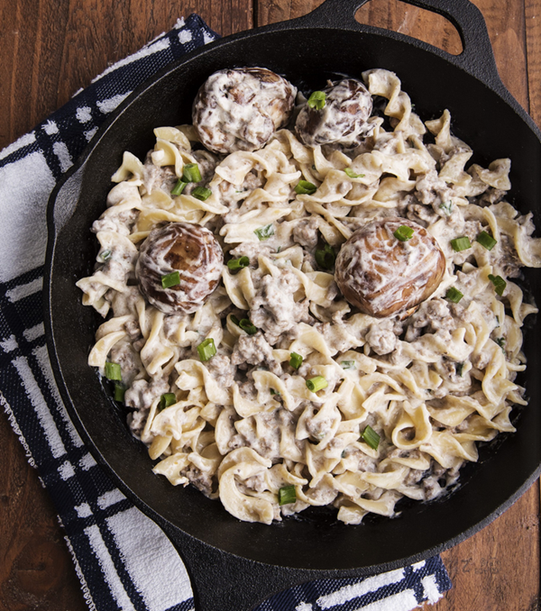 Hurry up beef stroganoff