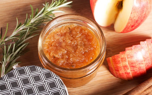 Hyssop caramel apple jam