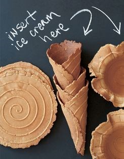 Ice cream cones